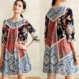 Anthropologie Inez Swing Dress